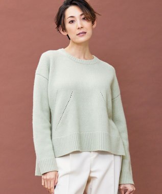 BEIGE， LIART / クルーネックニット Sage