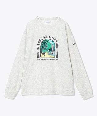 Columbia Columbia/ レイクトゥアベニューグラフィックロングスリーブTシャツ /コロンビア Fawn Heather Waterfall