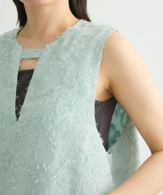 Green Parks マルチＷＡＹ　ジャガードベスト Mint