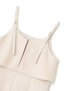 GRACE CONTINENTAL レイヤードキャミワンピース ベージュ