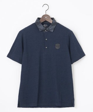 JOSEPH ABBOUD MOUNTAIN 【UNISEX】サスティナブル アウトドアポロ ネイビー系