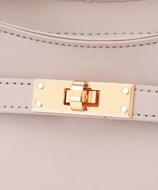 ANY 【2WAY】ワイドスクエアショルダーバッグ ベージュ