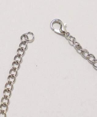 WEGO 【ユニセックス着用ITEM/SMLサイズ展開】アクセ付きワンポイントニットプルオーバー ブラック