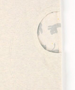 tsumori chisato SLEEP ツモリチサト ワンピース 長袖 ルームウェア 綿100%(本体) レディース UNX587 /ワコール アイボリー