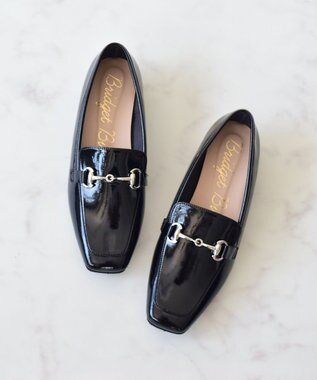 Bridget Birkin ＜抗菌消臭＞【Bridget Birkin】スクエアトゥビットローファー
