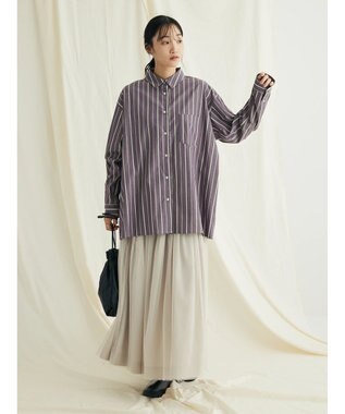 CRAFT STANDARD BOUTIQUE レギュラーカラーシャツ Purple