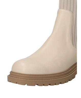 earth music&ecology ＯＲｉｅｎｔａｌ　ＴＲａｆｆｉｃ　ニットブーツ Ivory