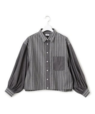 J.PRESS YORK STREET 【WOMEN】タイプライター ショートブラウス