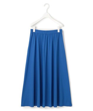 ICB 【WEB限定カラーあり・UVカット・接触冷感・速乾】マットスキューバ フレアスカート ラピスラズリ系