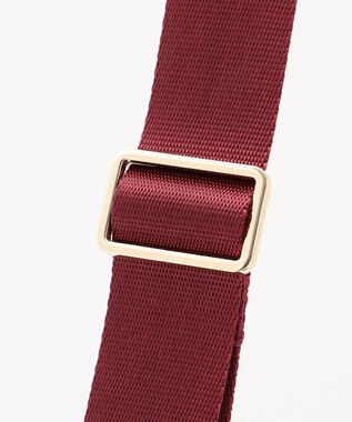 TOCCA 【ショルダー取り外し可能】FRILL GARLAND NYLONTOTE  トートバッグ レッド系