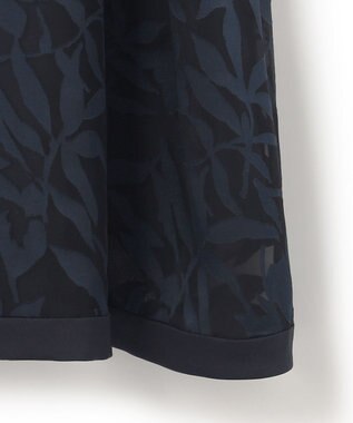 23区 L 【APPLAUDIR】シャドウフラワーオパール ドレス ネイビー系