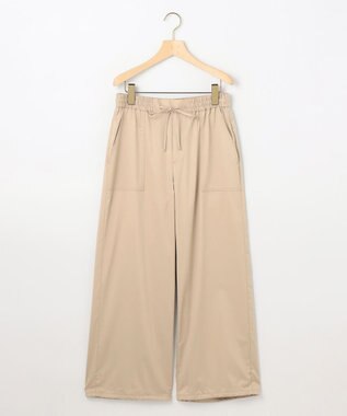 組曲 L ポリエステルレーヨンツイル パンツ ベージュ系