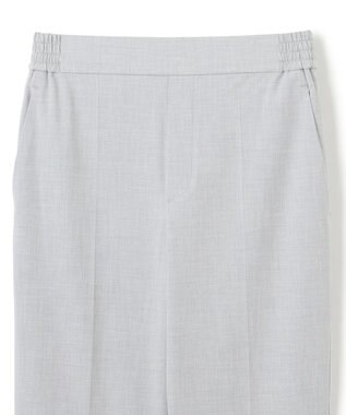 UNFILO マイビューティ テーパードパンツ ライトグレー