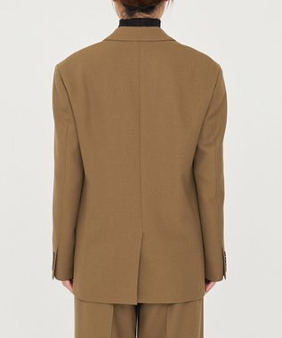 uncrave プレーンスーツ ジャケット（uncrave WHITE） ブラウンカーキ