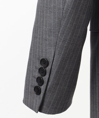 J.PRESS MEN 【ESSENTIAL CLOTHING】オルタネートストライプ スーツ ライトグレー系1