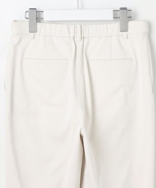 J.PRESS LADIES L 【洗える・接触冷感・UVケア・吸水速乾・防透け】麻シェルドライ テーパード パンツ ナチュラル系