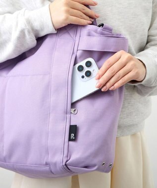ROOTOTE 3182【ロングセラー商品】SN.ミディアム.ポケッツ-E 01：ラベンダー