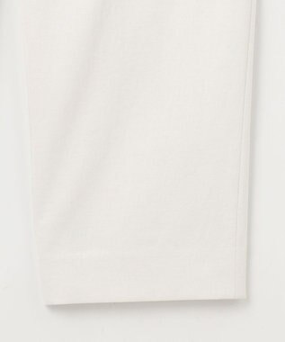 J.PRESS LADIES L 【洗える・接触冷感・UVケア・吸水速乾・防透け】麻シェルドライ テーパード パンツ ナチュラル系