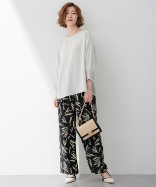 23区 【CLASSY.6月号掲載/Oggi4月号掲載】雑材ミニ ショルダー ブラック系1