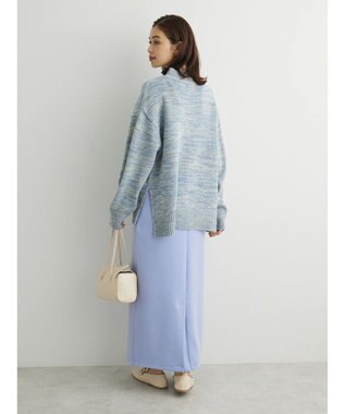 Green Parks ダンボールＩラインスカート Lavender