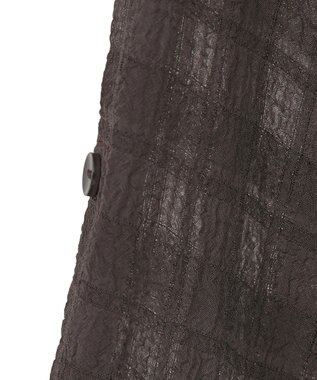 earth music&ecology シャドーチェックシャツ Brown