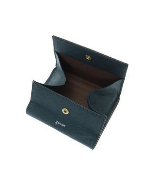genten 【新色】フレスコ 二つ折り財布 グリーン