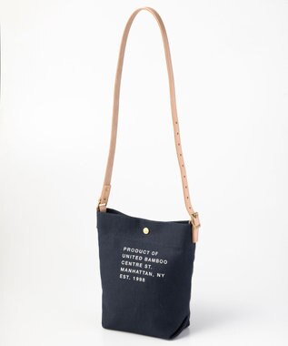 united bamboo 【NAVYS 10月号掲載】UB ベーシックバッグ(ショルダー) ネイビー