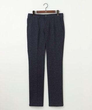 JOSEPH ABBOUD 【キングサイズ・ウエストも伸びる！/ストレッチ/弱撥水】ツィーディジャージ パンツ ネイビー系