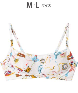 tsumori chisato SLEEP ツモリチサト ノンワイヤーブラ 綿混ベア天竺素材(身生地) フルカップブラ UBX565/ワコール