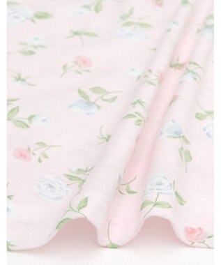 Wing 【パジャマ】　長袖・長ズボン　綿100%　天竺素材　花柄　ウイング／ワコール　EP7082 ピンク