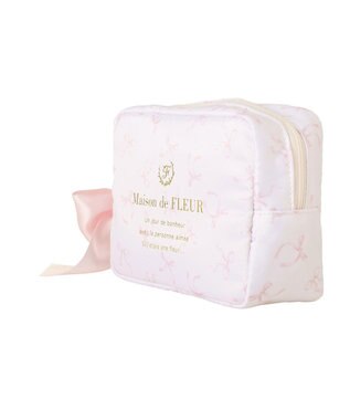 Maison de FLEUR ブランドロゴマルチケース Pink