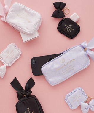 Maison de FLEUR ブランドロゴマルチケース Pink