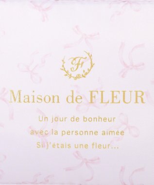 Maison de FLEUR ブランドロゴマルチケース Pink