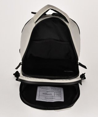LA BAGAGERIE 【veganview】crinkle nylon backpack Msize ホワイト