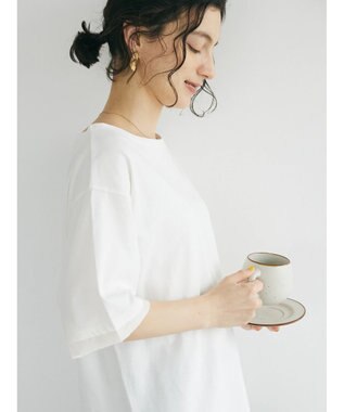 CRAFT STANDARD BOUTIQUE 【ＵＶカット】布帛切り替えプルオーバー