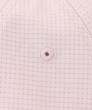 J.PRESS YORK STREET 【UNISEX】ブルドッグ刺繍キャップ ピンク系