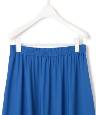 ICB 【WEB限定カラーあり・UVカット・接触冷感・速乾】マットスキューバ フレアスカート ラピスラズリ系