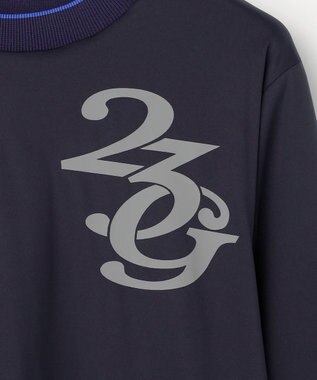 23区GOLF  【MEN】リバーシブルニット 防風裏地 2WAY ライトグレー系1