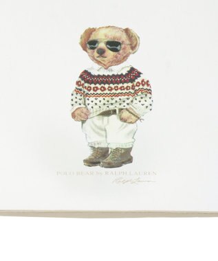 MOONBAT POLO RALPH LAUREN（ポロ ラルフローレン) ビニール傘 TPU×SEASONAL BEAR 雨傘 長傘 ベージュ