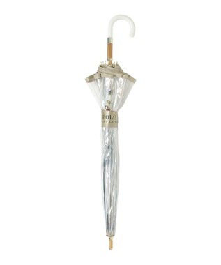 MOONBAT POLO RALPH LAUREN（ポロ ラルフローレン) ビニール傘 TPU×SEASONAL BEAR 雨傘 長傘 ベージュ