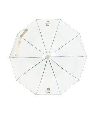 MOONBAT POLO RALPH LAUREN（ポロ ラルフローレン) ビニール傘 TPU×SEASONAL BEAR 雨傘 長傘 ベージュ