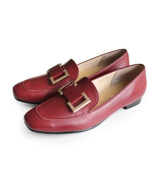 Pointer 日本製 国産牛革ローファー ワイン