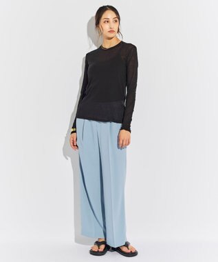 BEIGE， SORE / クルーネックカットソー Black