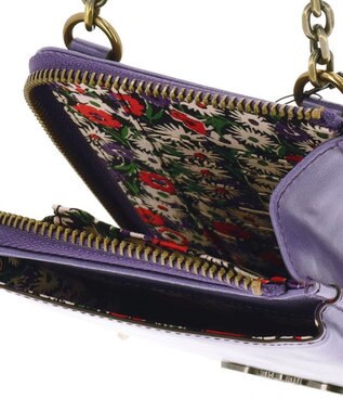 ANNA SUI アイリス スマホショルダー パープル