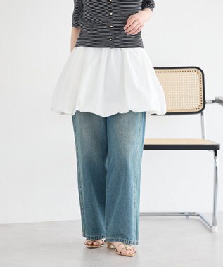 earth music&ecology バルーンスカート Off White