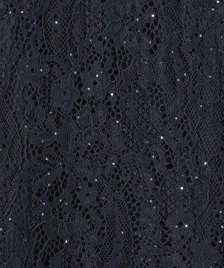 23区 【APPLAUDIR】スパンコールレース ドレス ネイビー系