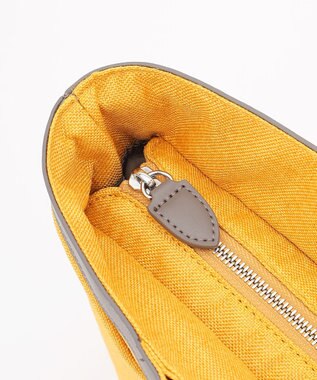 Y'SACCS リネンライク　イニシャルトート　Mサイズ イエロー