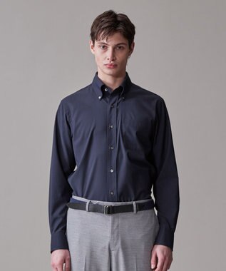 【接触冷感 / 吸水速乾 / UVカット】【SOFTCOOL ACTIVE】 オックスフォード ドレスシャツ / B.D.