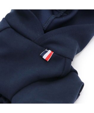 PET PARADISE ペットパラダイス ペティヒート パーカー 《バイカラー》  中型犬 大型犬 紺（ネイビー・インディゴ）