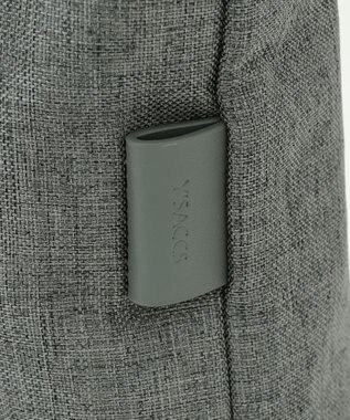 Y'SACCS リネンライク　イニシャルトート　Mサイズ アッシュグリーン【web限定カラー】